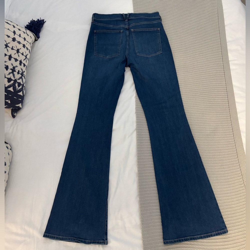 NWOT Veronica Beard Beverly High-Rise Skinny Flare Jeans SZ 30 - Picture 6 of 8